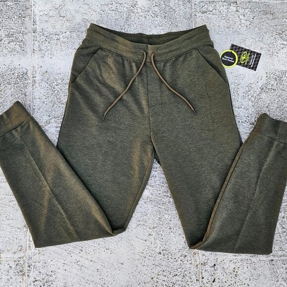 Athletic Works Other - Athletic Works Men Trouser Jogger Sport Athletic Olive Green Pant Size S 28-30